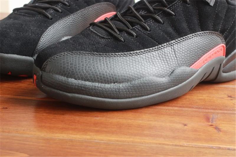 Authentic Air Jordan 12 Low BlackMax Orange